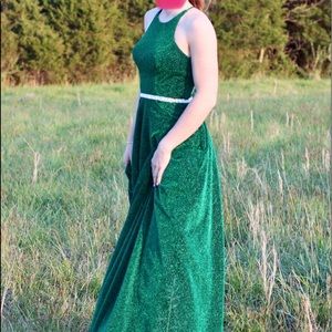 Jovani Prom Dress Size: 00 Green